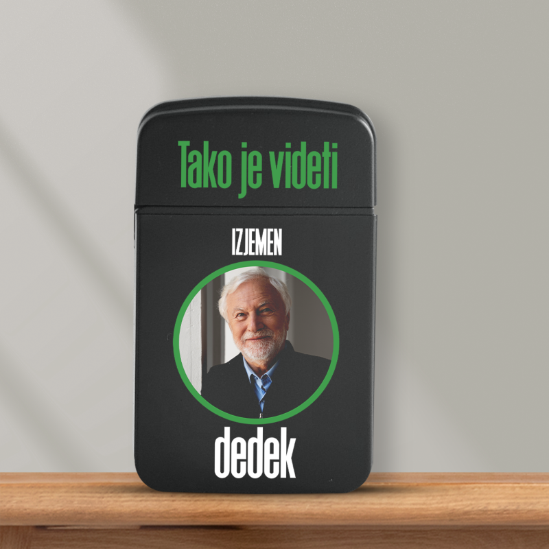 Personaliziran vžigalnik proti vetru - Dedek izredno