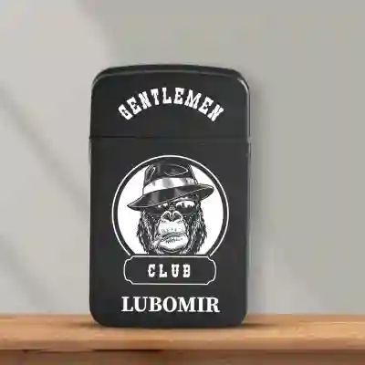 Personaliziran vžigalnik proti vetru - Gentlemanski klub