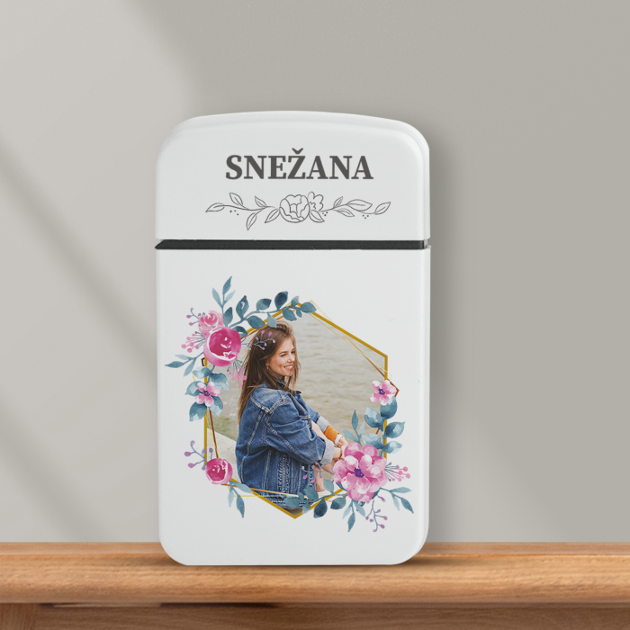 Personaliziran vžigalnik proti vetru - Cvetje