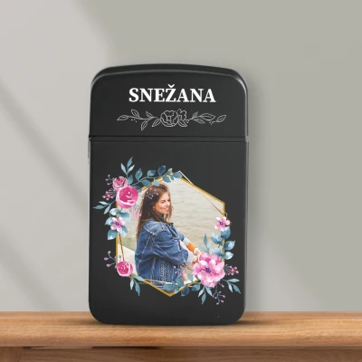 Personaliziran vžigalnik proti vetru - Cvetje
