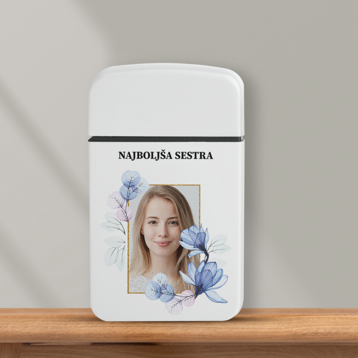 Personaliziran vžigalnik proti vetru - Najboljša sestra
