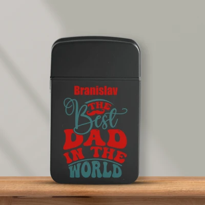 Personaliziran vžigalnik proti vetru - Najboljši oče