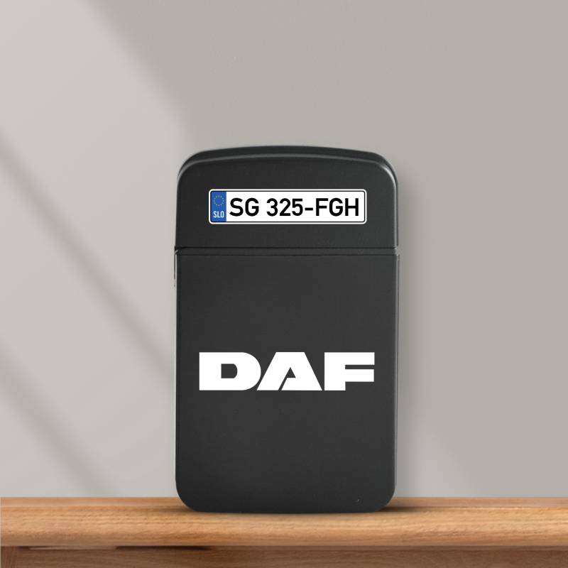 Personaliziran vžigalnik proti vetru - DAF