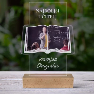 3D-LED-svetilka - Najboljši učitelj