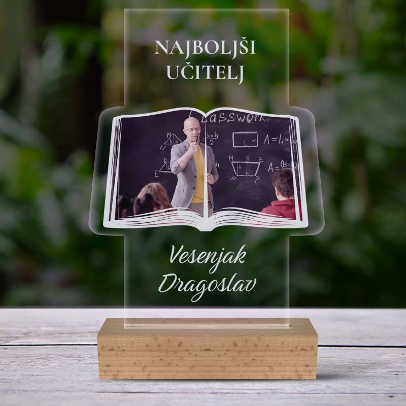 3D-LED-svetilka - Najboljši učitelj