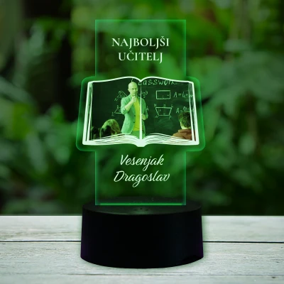 3D-LED-svetilka - Najboljši učitelj