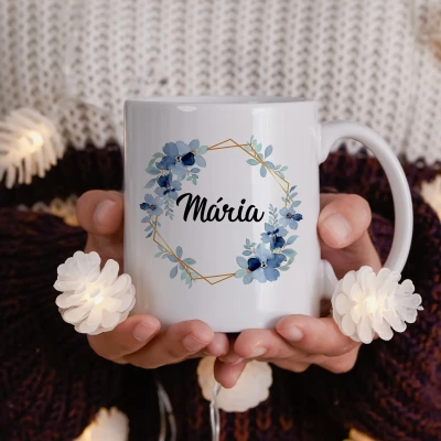 Skodelica z imenom personalizirana