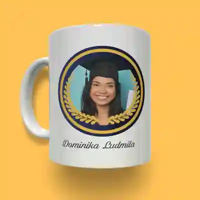 Personalizirana skodelica - Diplomiranje s sliko in besedilom