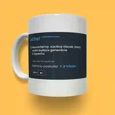 Personalizirana skodelica - Definicija učitelja