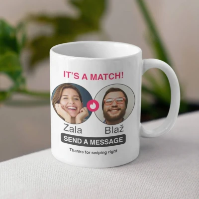 Personalizirana skodelica – Tinder