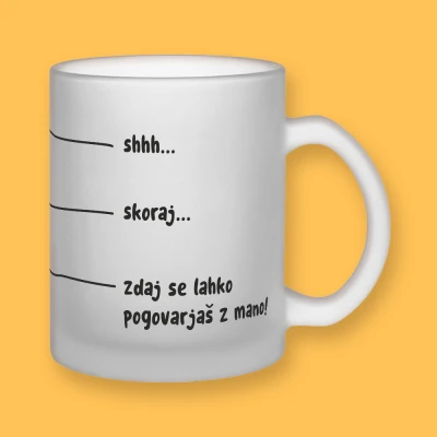 Polprozorna skodelica - Kavna gradacija