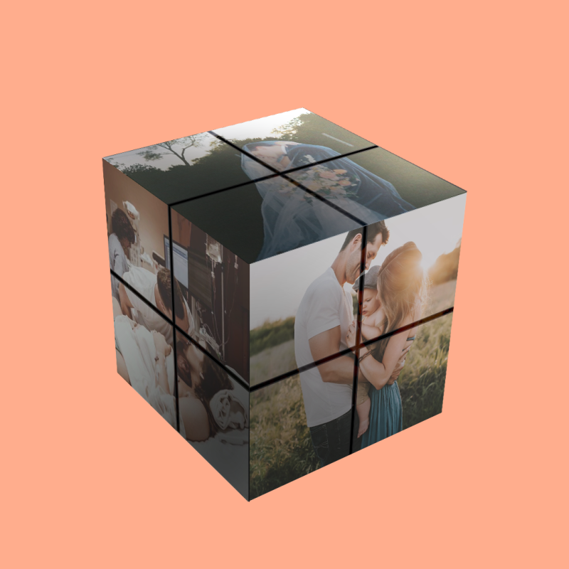 Neskončna Kocka - Kolaž fotografij