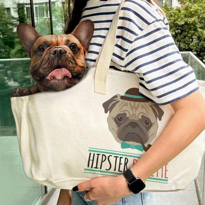 Personalizirana torba za psa - Hipster