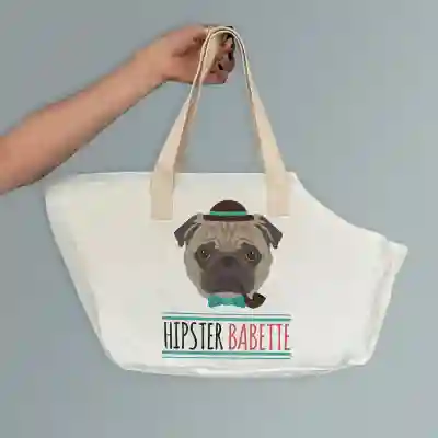 Personalizirana torba za psa - Hipster