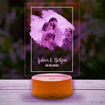 3D-LED-svetilka - Čopič