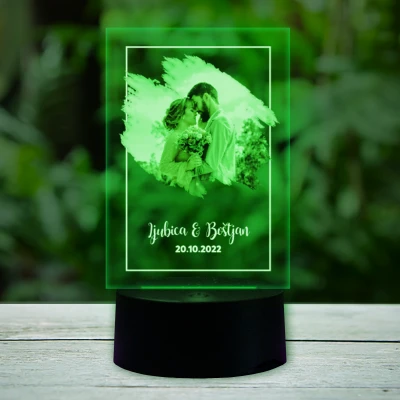 3D-LED-svetilka - Čopič