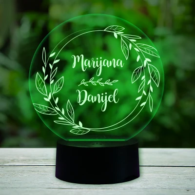 3D-LED-svetilka - Za tvojo sobo