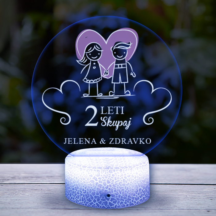 3D-LED-svetilka - Skupaj