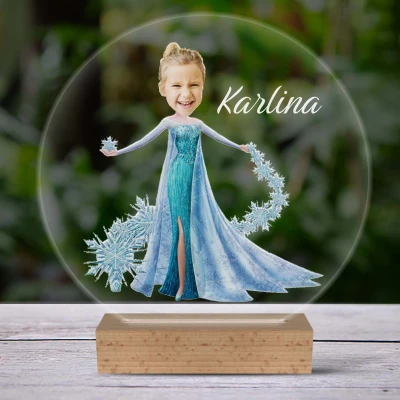 3D-LED-svetilka - Elsa