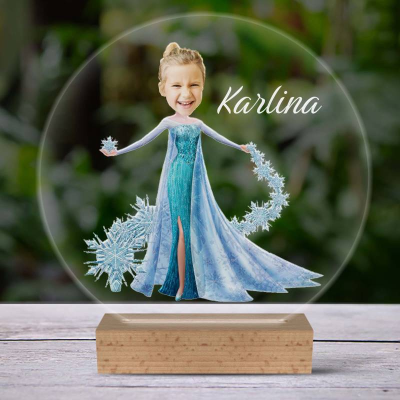 3D-LED-svetilka - Elsa