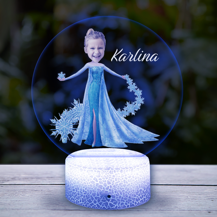 3D-LED-svetilka - Elsa