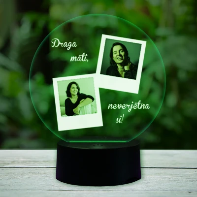 3D-LED-svetilka - Za mamo