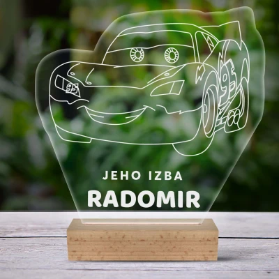 3D-LED-svetilka - Za otroško sobo