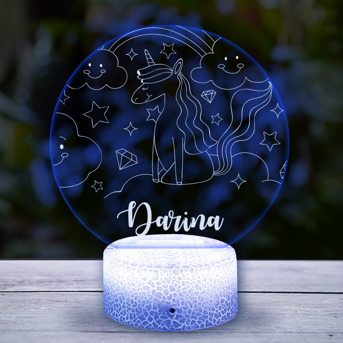 3D-LED-svetilka - Samorog