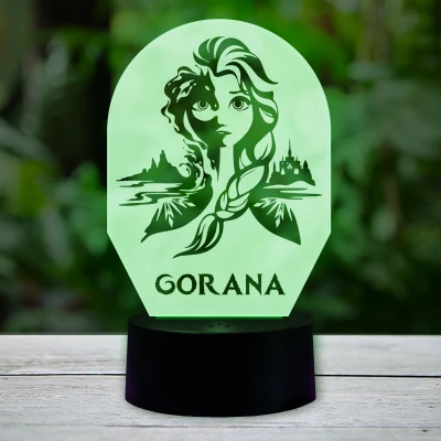 3D-LED-svetilka - Z Elso