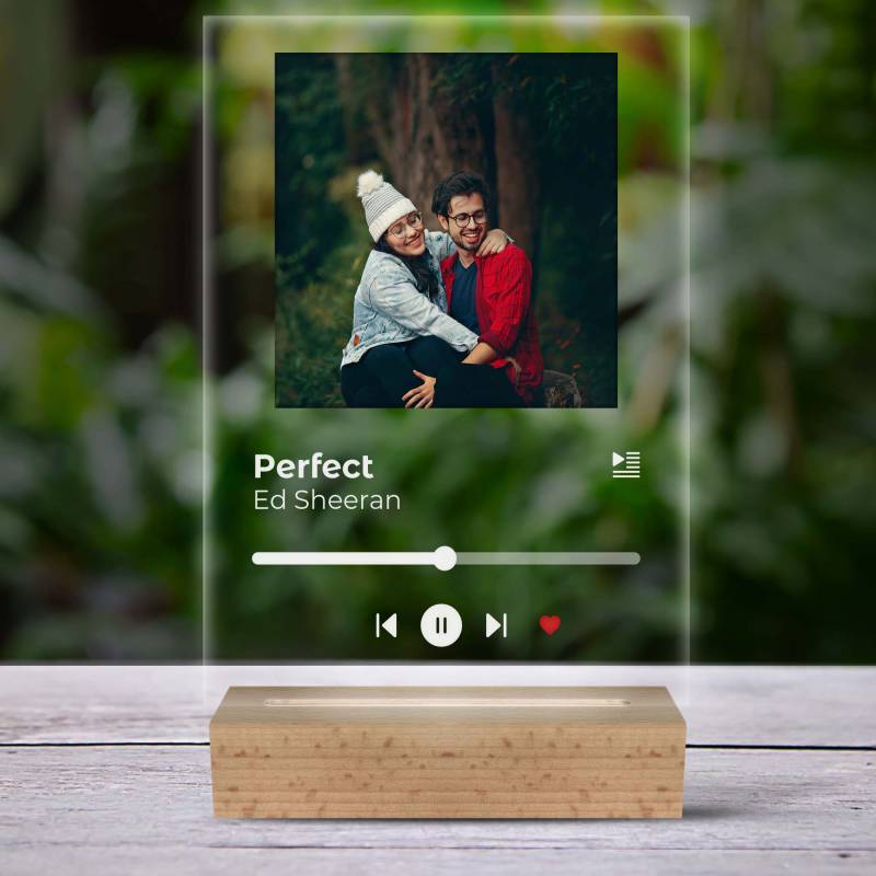 3D LED svetilka - Spotify