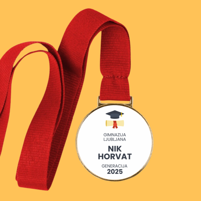 Personalizirana medalja - Diplomant