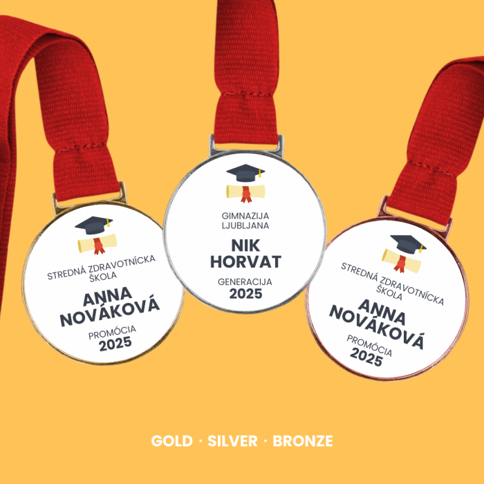 Personalizirana medalja - Diplomant