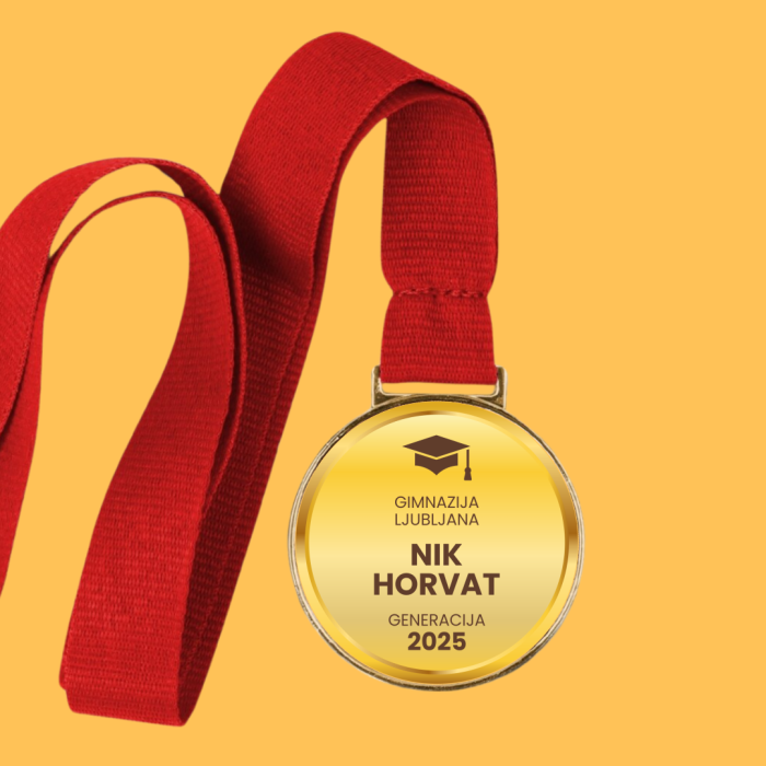 Osebna medalja - Barvni diplomant