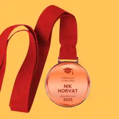 Osebna medalja - Barvni diplomant