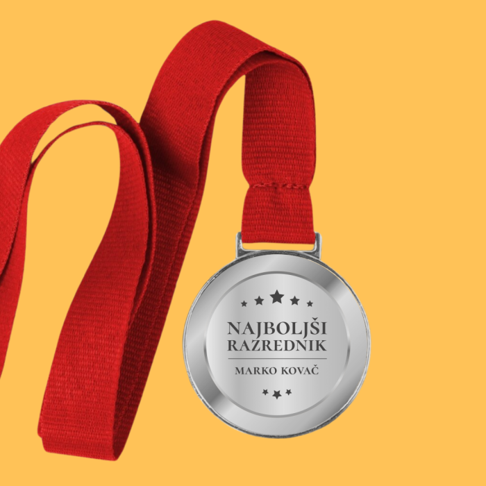 Personalizirana medalja – Najboljši razrednik