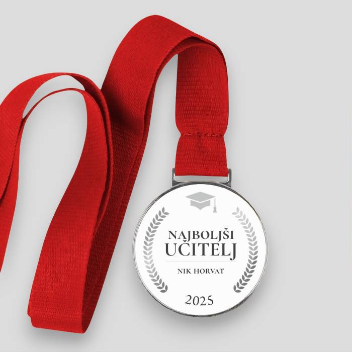Personalizirana medalja – Najboljši učitelj