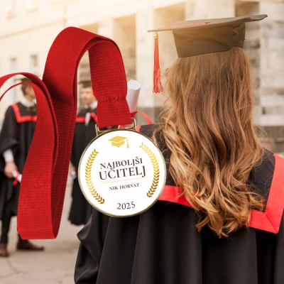 Personalizirana medalja – Najboljši učitelj