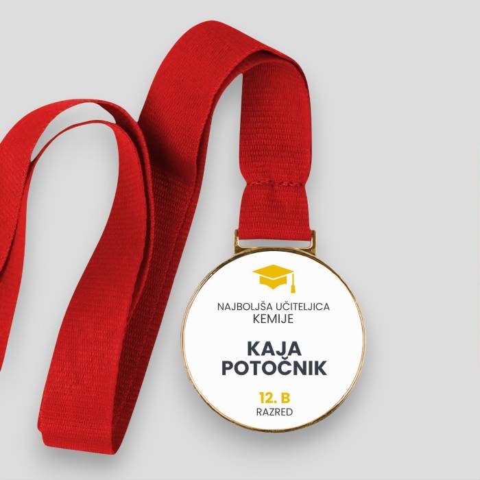 Personalizirana medalja – Najljubši predmet