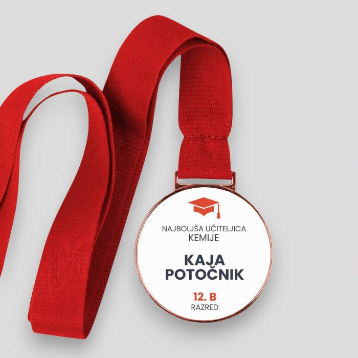 Personalizirana medalja – Najljubši predmet