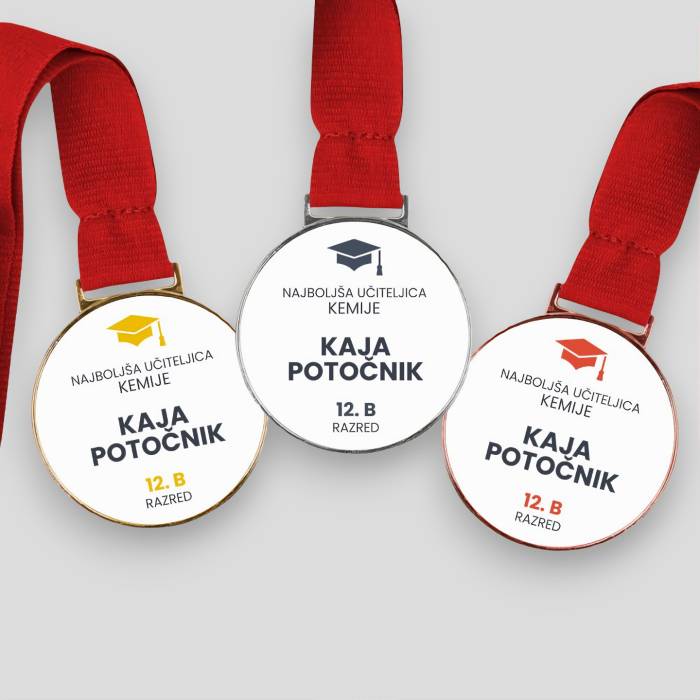 Personalizirana medalja – Najljubši predmet