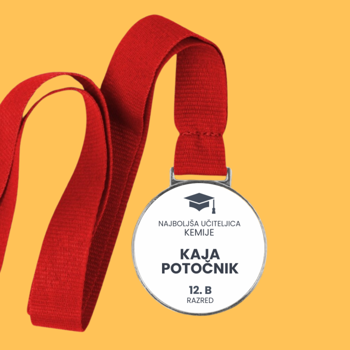 Personalizirana medalja – Najljubši predmet