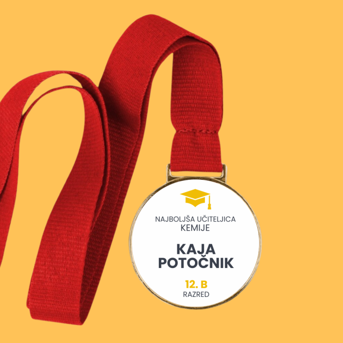 Personalizirana medalja – Najljubši predmet