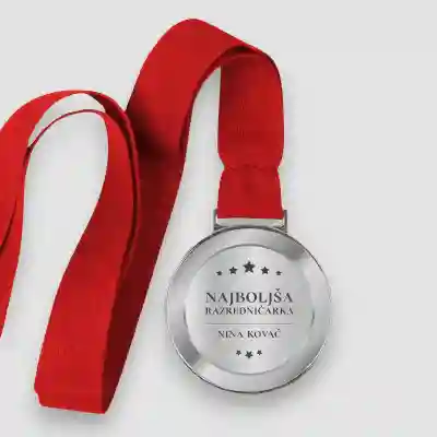 Personalizirana medalja - Najboljša razredničarka