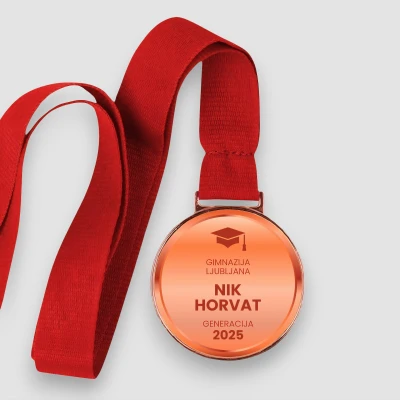 Osebna medalja - Barvni diplomant
