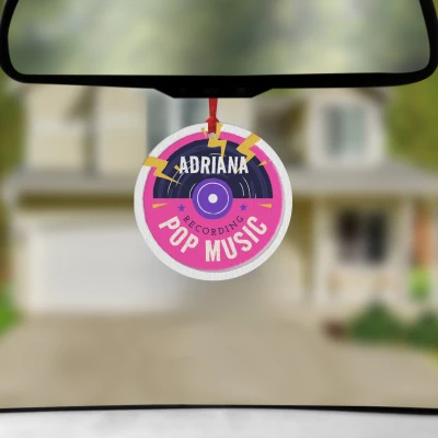 Personaliziran avto osvežilec - Snemanje