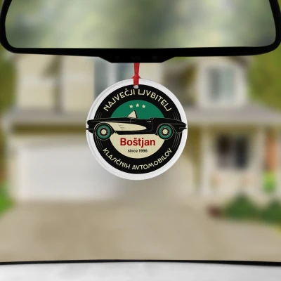 Personaliziran avto osvežilec - Obožujem klasične avtomobile