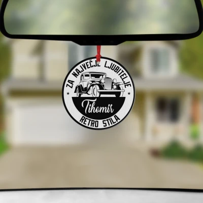 Personaliziran avto osvežilec - Obožujem retro avtomobile