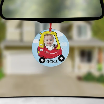 Personaliziran avto osvežilec - Vozi previdno, fant