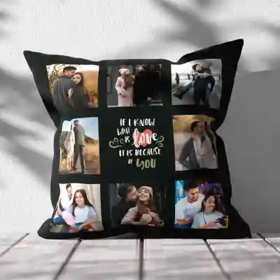 Personalizirana blazina - Ljubezen je zaradi tebe