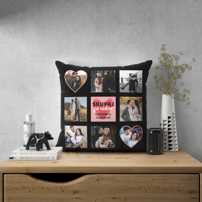 Personalizirana blazina - Skupaj za vedno
